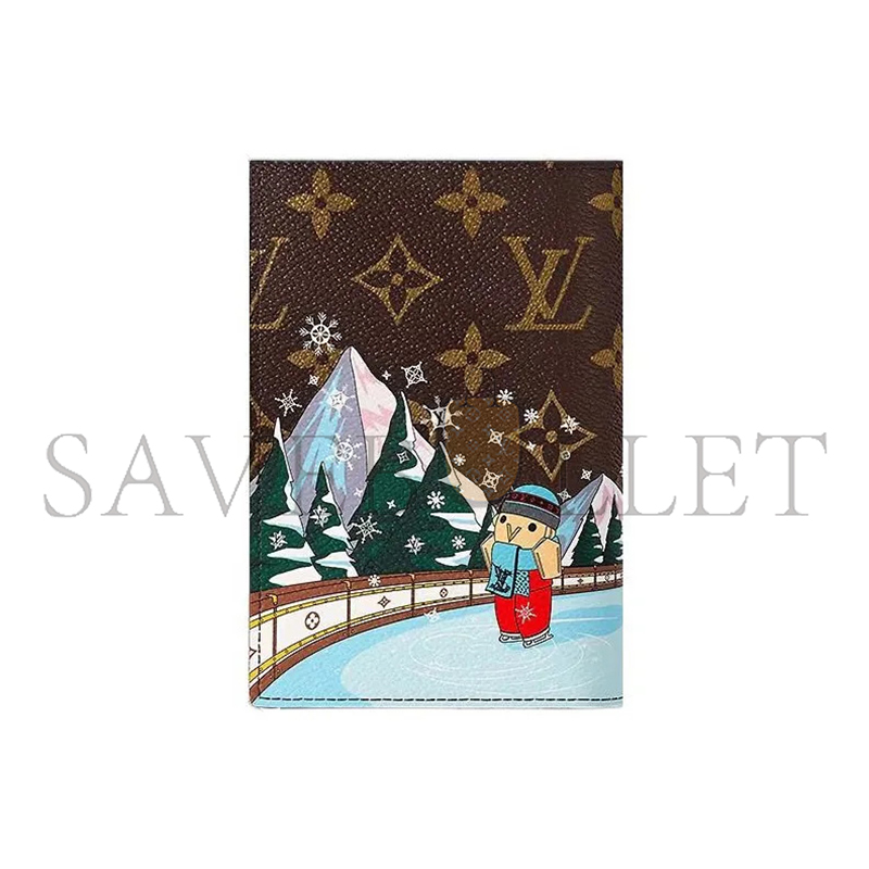 l0*is V*t0n monogram coated canvas passport m82621 (14*10.5cm) 250